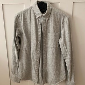 Club Monaco Grey Button Down XS